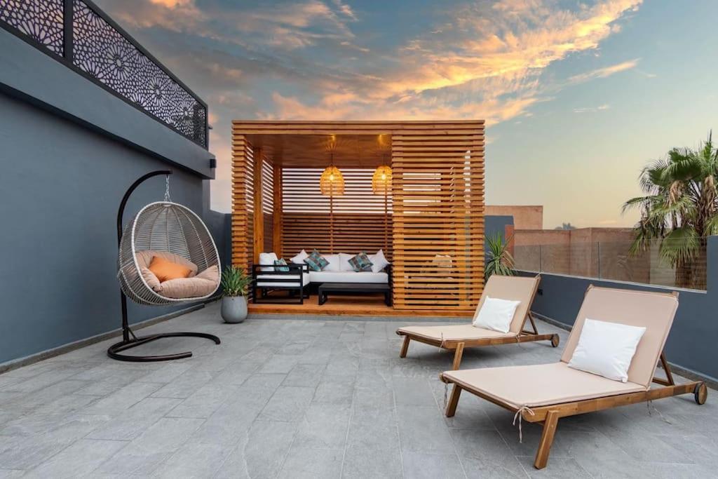 Appartement Cosy Au Coeur De Marrakech Avec Piscine Marrakesh Exterior photo